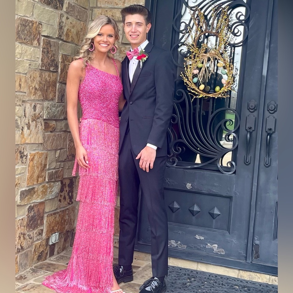 Pink Sherri hill dress